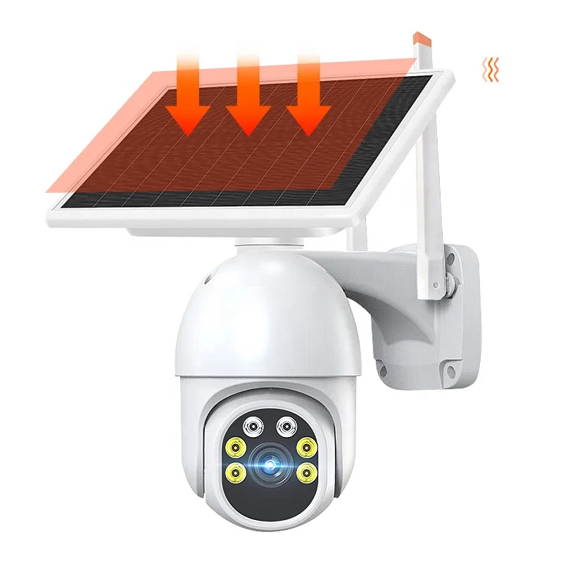 

Best Selling Tuya 1080P Outdoor Outside Waterproof Ip66 Solar Battery Camera Low Power Panel 4G Ptz Ip Cctv