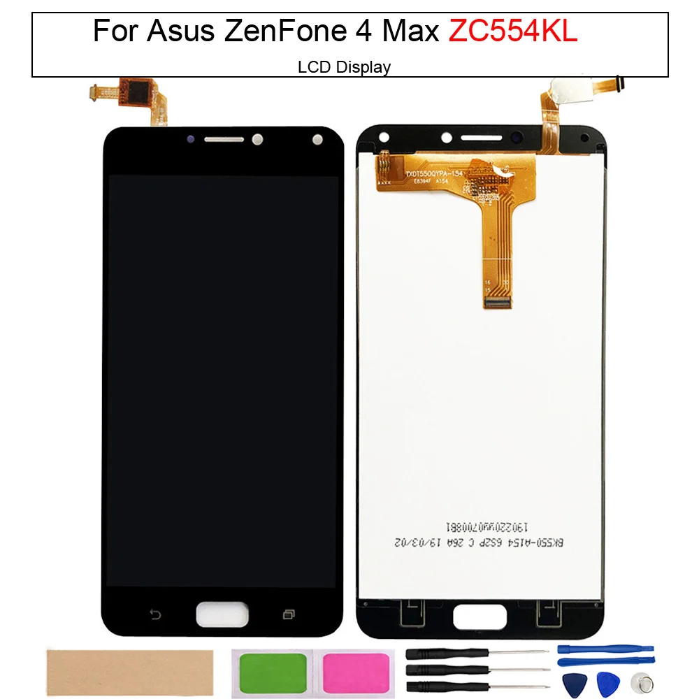 

For Asus ZC554KL LCD Screen For Asus ZenFone 4 Max ZC554KL LCD Display Touch Screen Digitizer Assembly Phone Parts