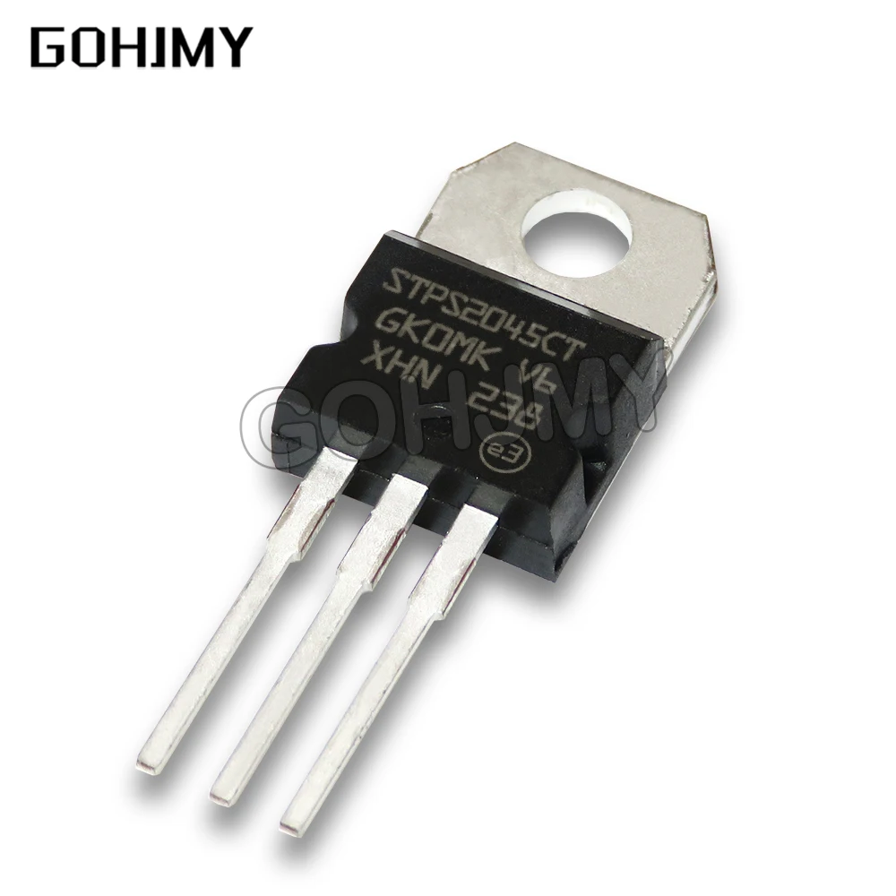 

10 шт. STPS2045CT TO-220 STPS2045 TO220 S2045 Новинка