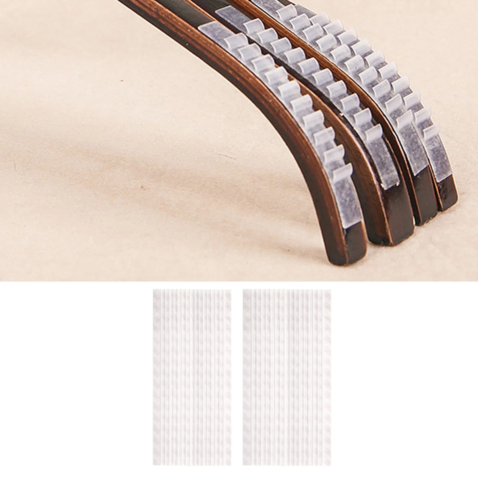 

Non-Slip Rubber Hanger Grip Non-Slip Hanger Grips Strip Pad Clear Self Adhesive Clothes Hanger Strip Hanger Strips Silicone