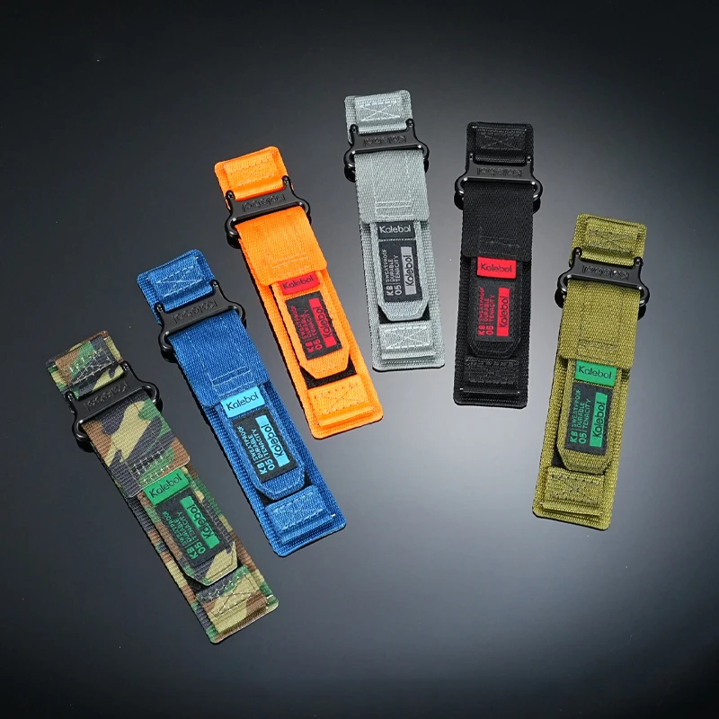 Фото Для Casio 5678 Big Mud King II GWG-2000 GWG-2040 нейлоновый холщовый ремешок для часов, водонепроницаемый браслет 22 мм №3