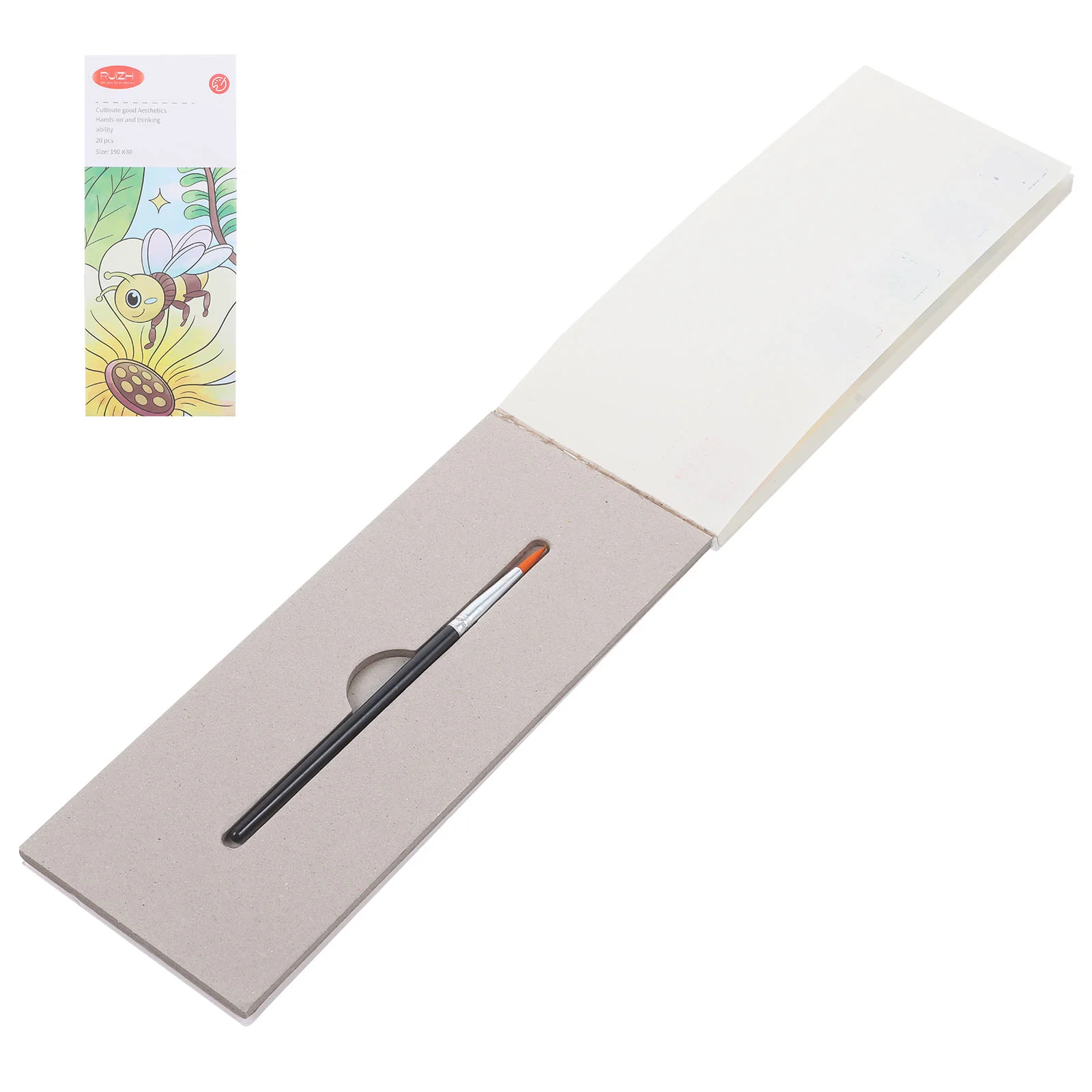 Акварельный блокнот для рисования раскраска в спиральном переплете детские