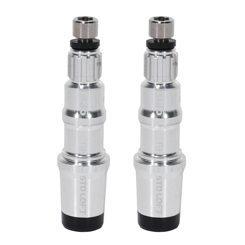 

2Pc .335 RH Silver Golf Shaft Sleeve Adapter For Taylormade M2 M3 M4 M5 M6