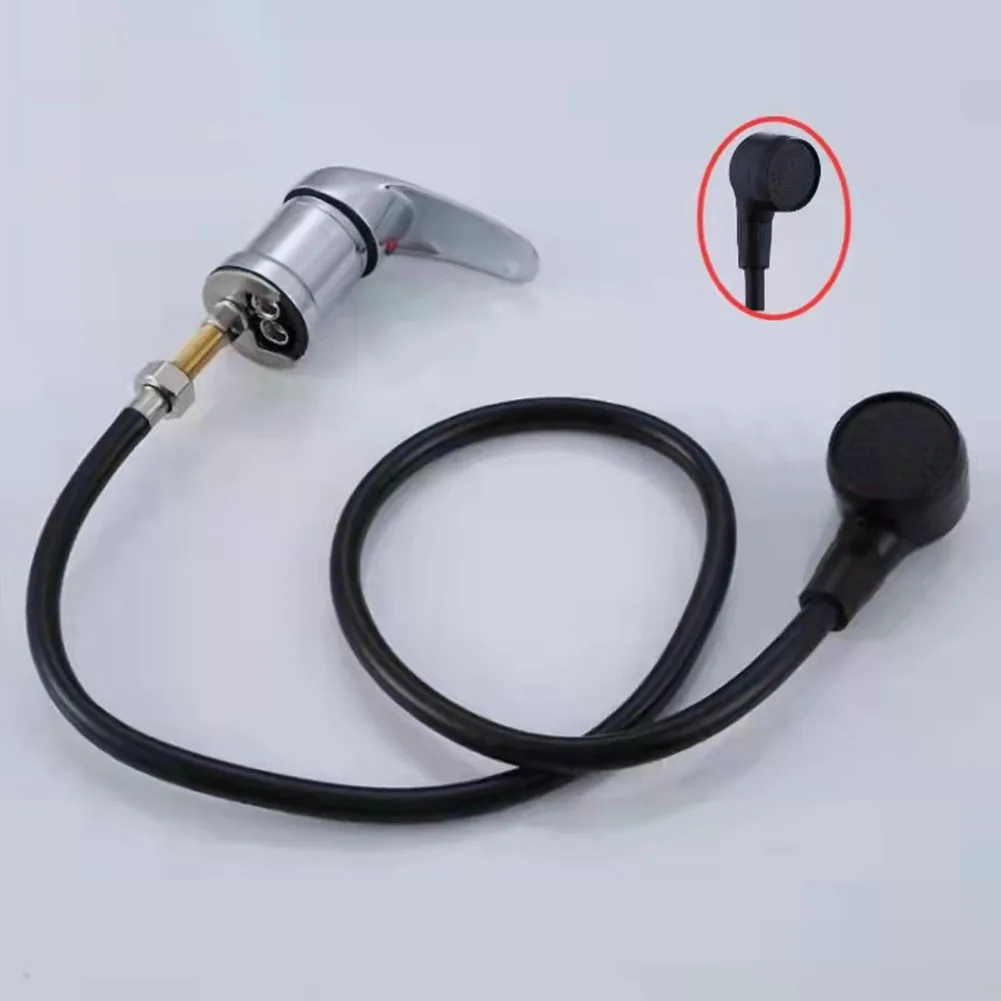 

Shower Head Nozzle Bathroom Black Faucet Accessories Handheld Plastic Pressurized Shampoo Bed Shower Hair Salon