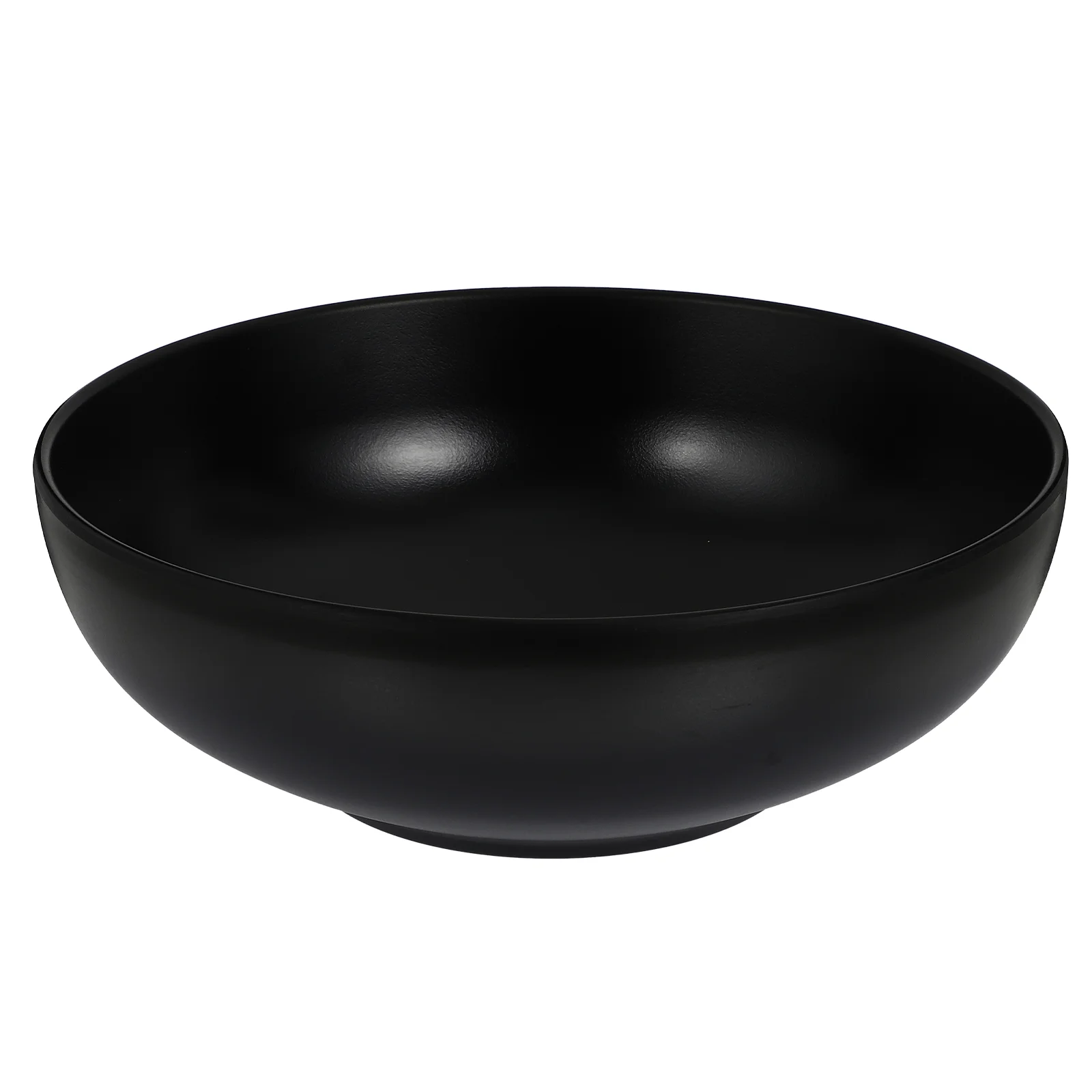 

Bowl Bowls Ramen Noodle Melamine Japanese Soup Pho Serving Container Ceramic Salad Cereal Large Chinese Mixing Black Tableware