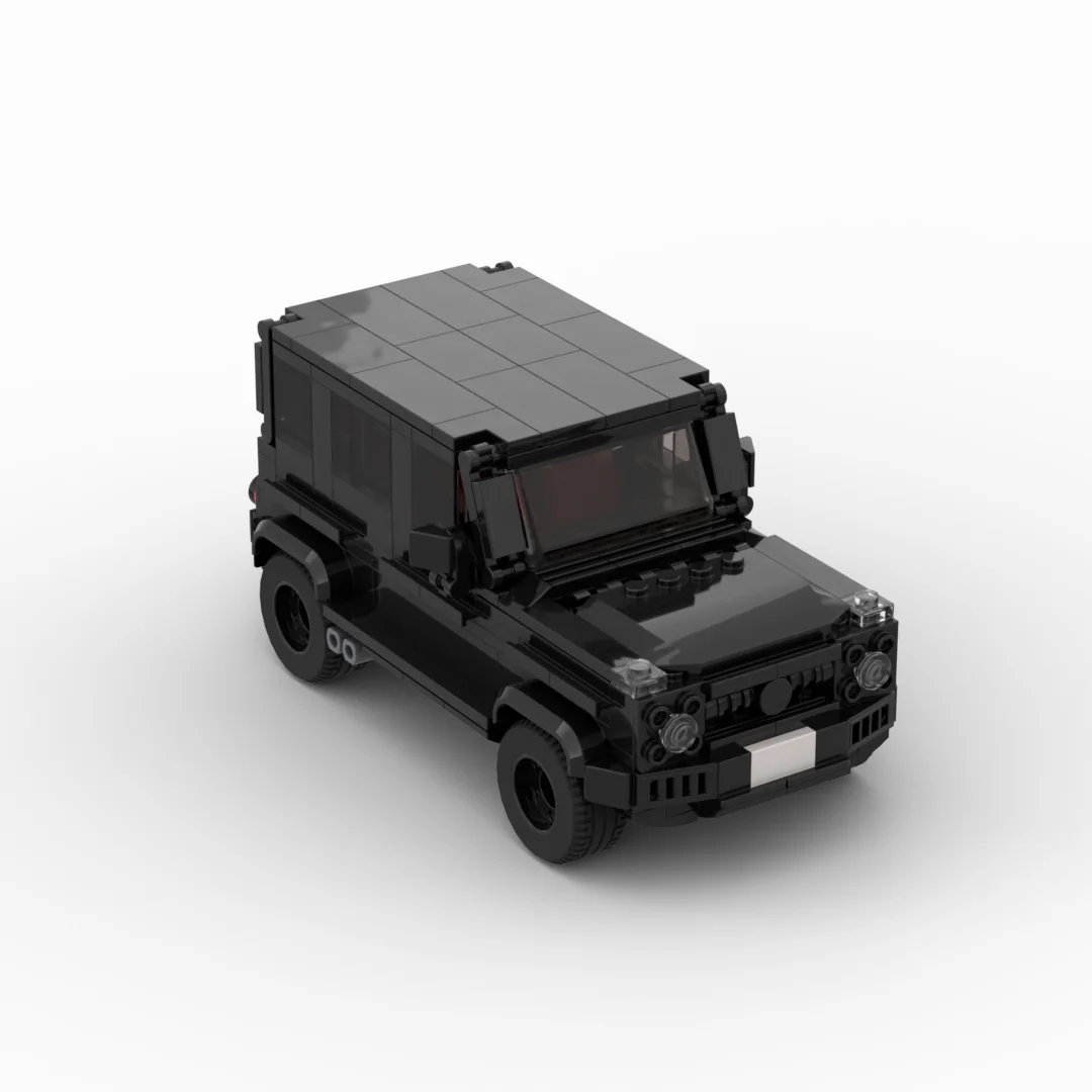 Креативный гараж MOC гоночный автомобиль быстрый внедорожный