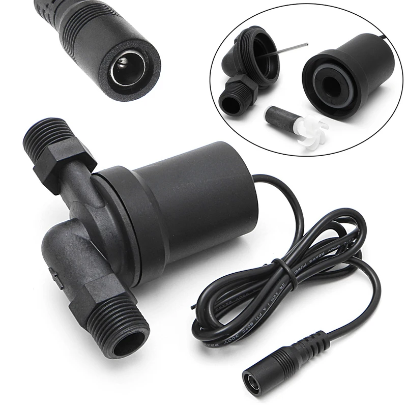 

TE091 Head 12V 480L/H Brushless Solar Circulation Motor Water Pump Silent