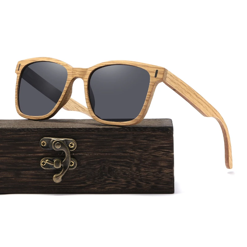 Деревянные оправы для очков ручной работы дубовые деревянные солнцезащитные