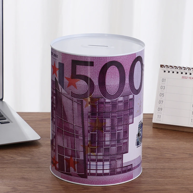 Индивидуальная копилка винтажная металлическая которая не может открыть