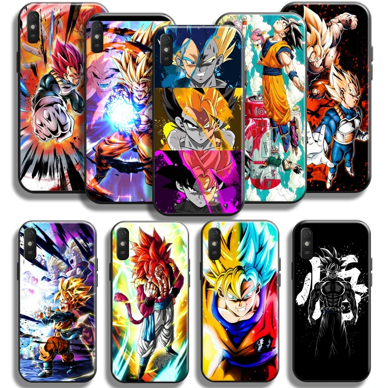 

Goku Dragon Ball Vegeta Case For Xiaomi Redmi 9A Phone Case For Redmi 9AT Coque Soft Back Carcasa Liquid Silicon TPU