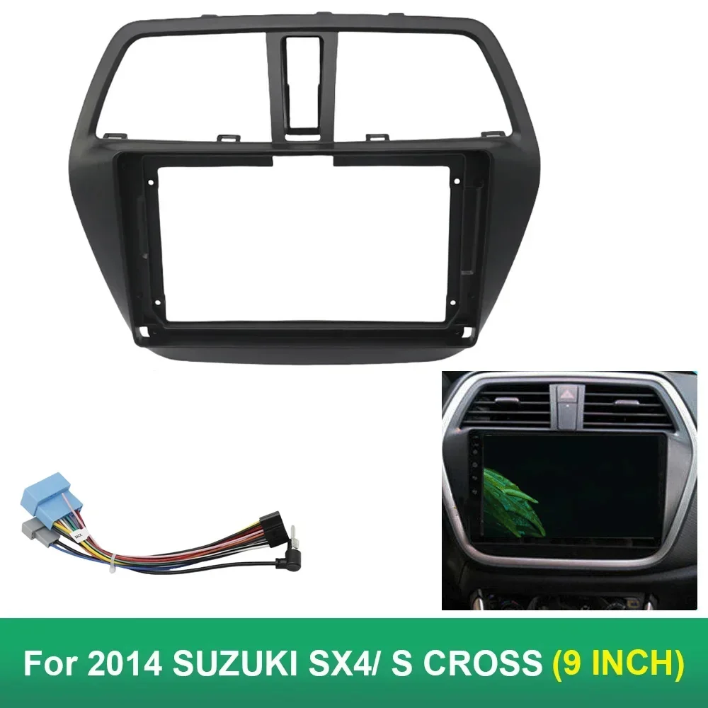 Автомобильная магнитола для SUZUKI SX4/ S CROSS (9 дюймов) 2014 года облицовка Android GPS MP5