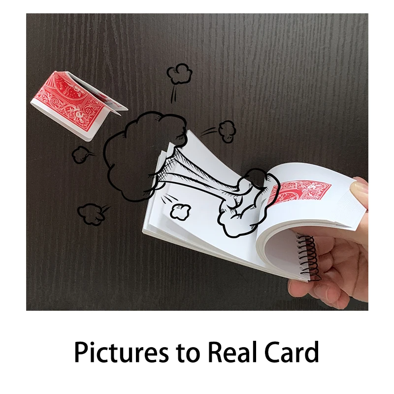 

Magic Book to Card Picture to Your Card Instapad by Gee magic Close Up Magic Street Illusion Gimmick Mentalism Magic Prop