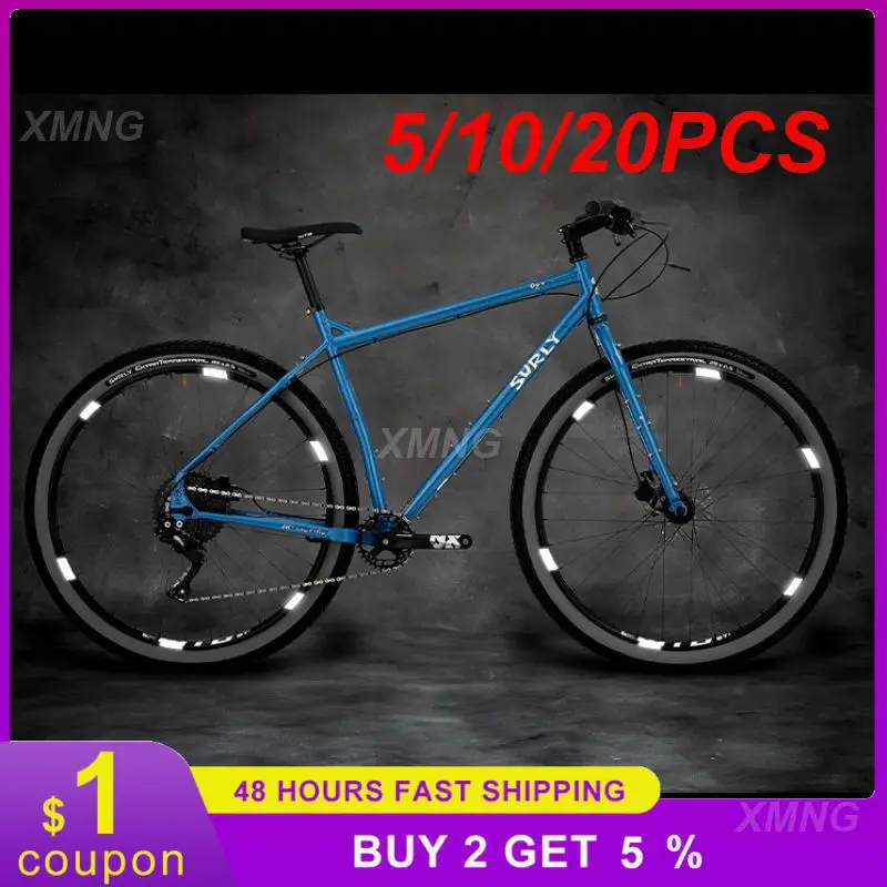 

5/10/20 шт., светоотражающие наклейки на колеса