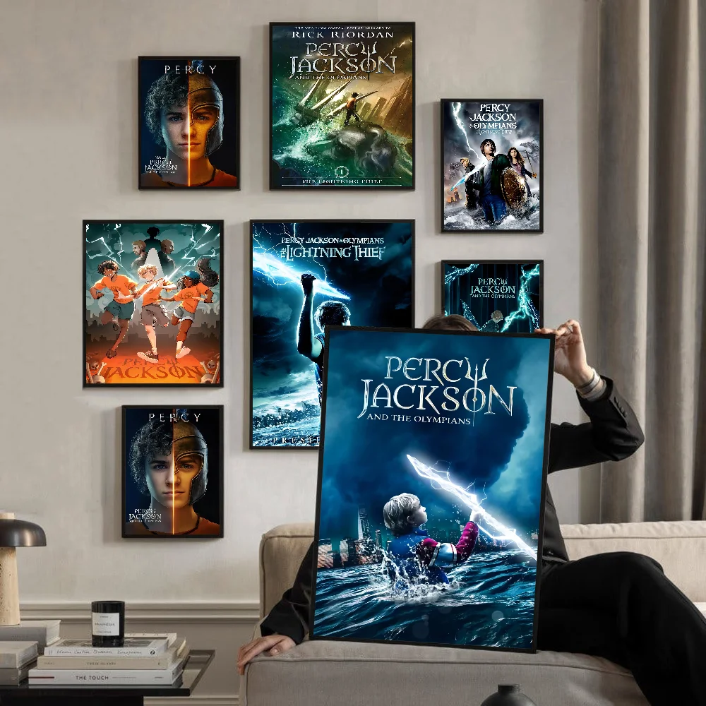 P-Percy J-JacksonS O-Olympians липкие постеры из фильма винтажные для комнаты домашнего бара