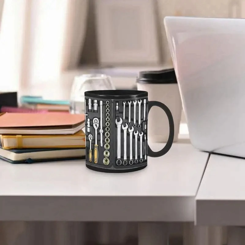 Mechanic Toolbox Set Mug Funny Coffee Cup For Mechanics Large Capacity Ceramic Tea Beer Whiskey Water Soup Easy To Use B