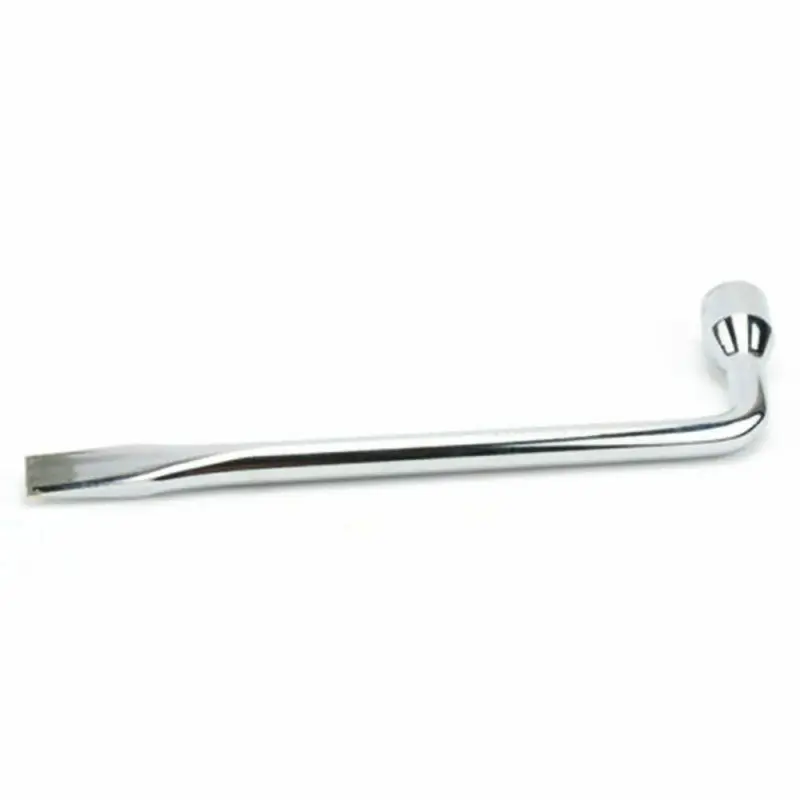 

Hexagon Tire Wrench Type L Car Spare Tire Lug Wrench Slotted End Socket Repair Tool Car Tire Hand-held Removal Tool 17/19/21mm