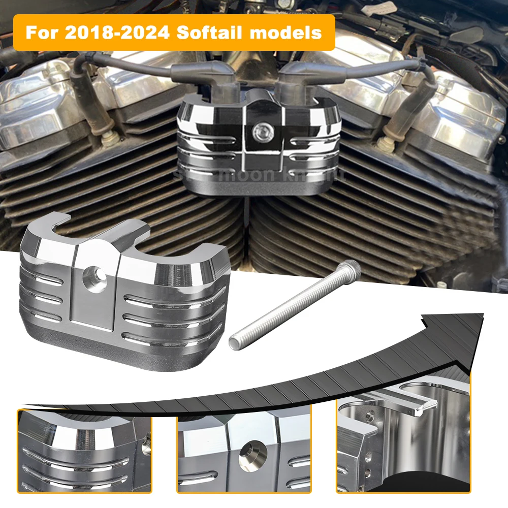 Крышка катушки зажигания мотоцикла для Softail 2018- Breakout FXBR Fat Bob 114 FXFBS FLFBS Low Rider S FXLRS FXLRST