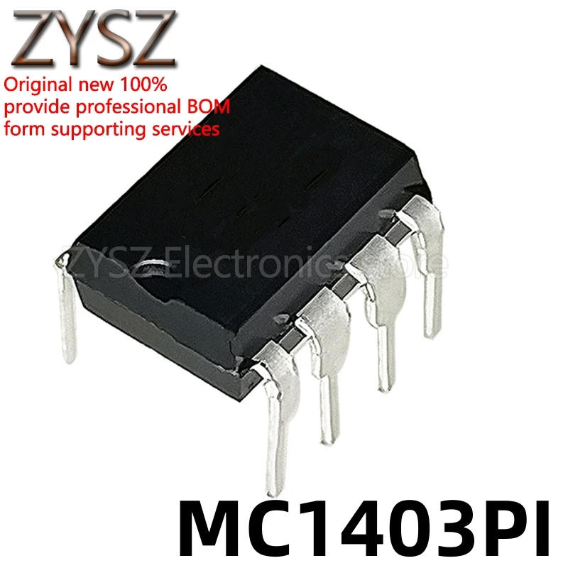 1 шт., встроенный чип MC1403 MC1403PI, прямоугольный чип прецизионного напряжения DIP8 MC1403P1