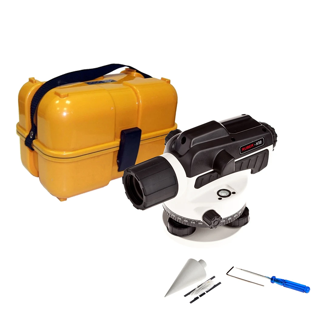 Нивелир оптический ADA RUBER 32 (увеличение зрительной трубы х32 погрешность 1 5 мм