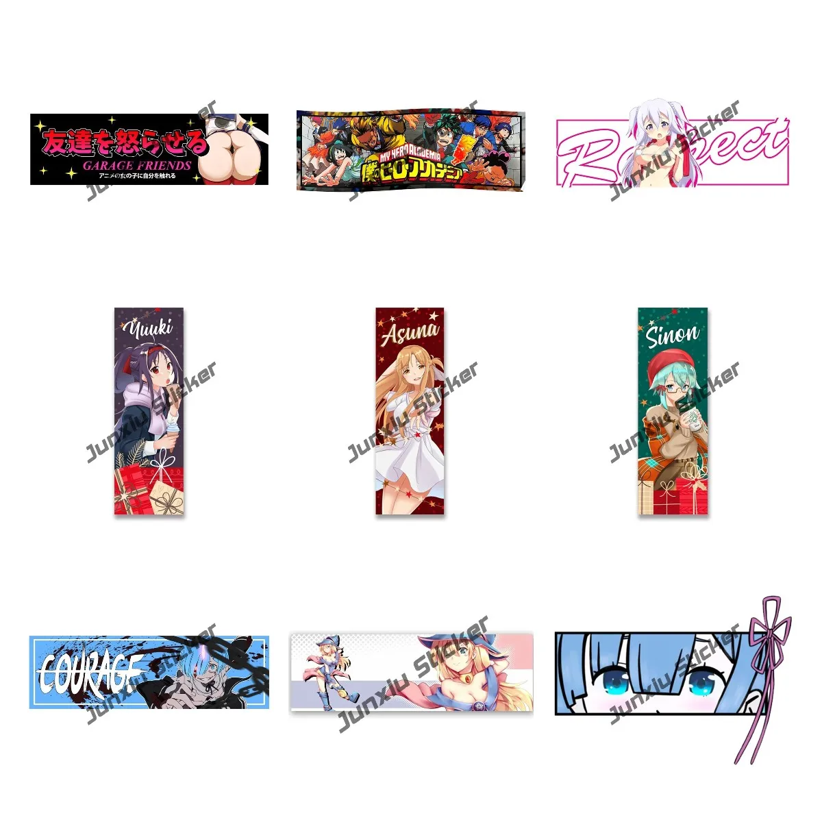 

Креативные наклейки аниме, сексуальные забавные автомобильные наклейки Slap, наклейки для автомобиля, мотоцикла, холодильника, наклейка для ...