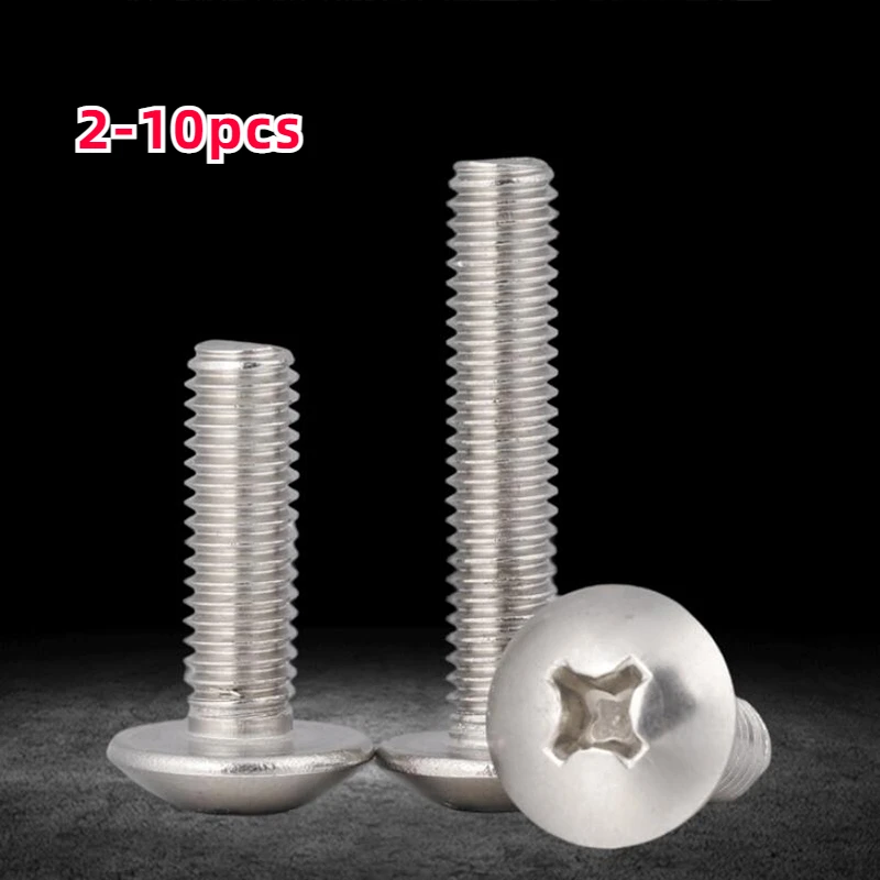 

Винты с крестовой головкой, 2-10 шт., м3/4/5/6, крестовые, из нержавеющей стали 316
