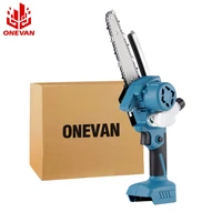 onevan 3000w 10000rpm 6inch electric saw chainsaw with oil spray rechargeable woodworking power tool for makita 18v battery