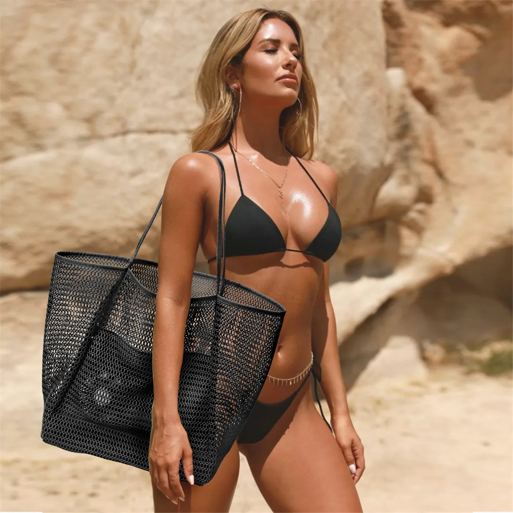 KALIDI Женская Повседневная Сумка-тоут Складная Сумка На Плечо Простая Модная Для