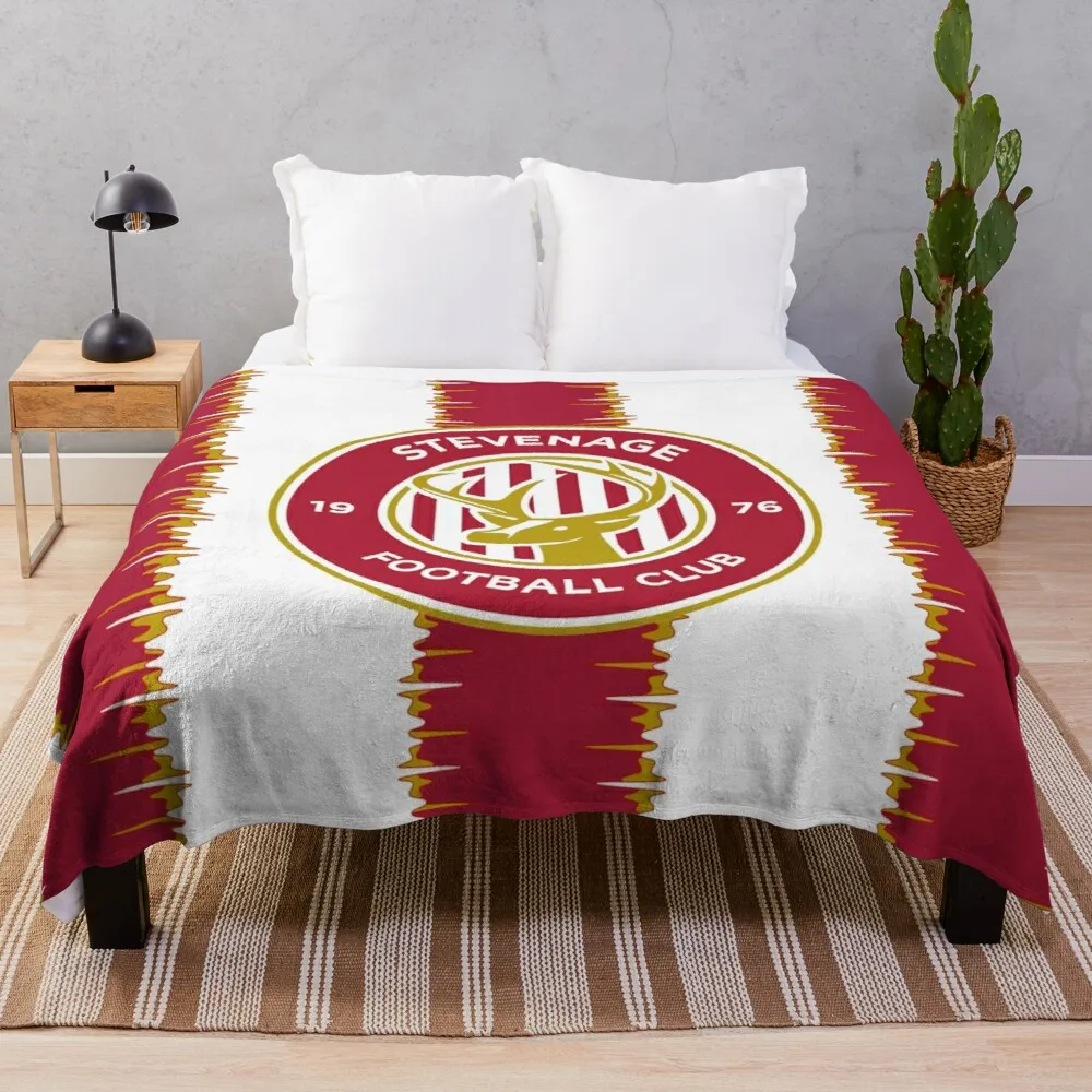 

Stevenage FC Throw Blanket Throw Blanket for sofa thin Nap blanket goods for home and comfort