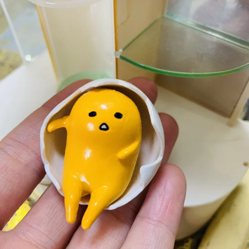 TOMY аниме мультфильм гудетамас желток король ленивые яйца кукла модель игрушки