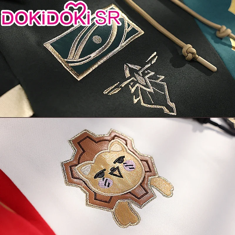 Alhaitham/Kaveh Doujin игра для косплея Genshin Impact DokiDoki-SR костюм с капюшоном Al Haitham