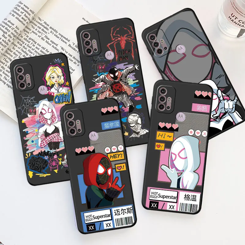 Чехлы для телефонов Motorola Moto G22 G51 5G чехол G30 G9 Power 30 G73 G32 G200 fundas Чехол с защитой от