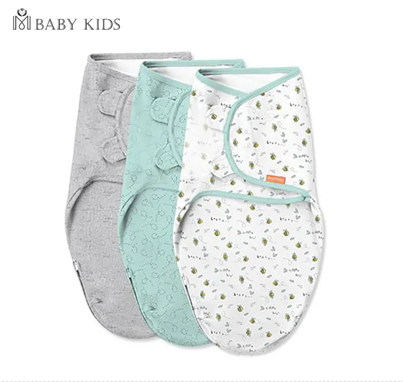 

Cotton Baby Sleeping Bag Newborn Swaddle Up Envelope cocoon Wrap Swaddle Soft Sleep Blanket Baby Blankets