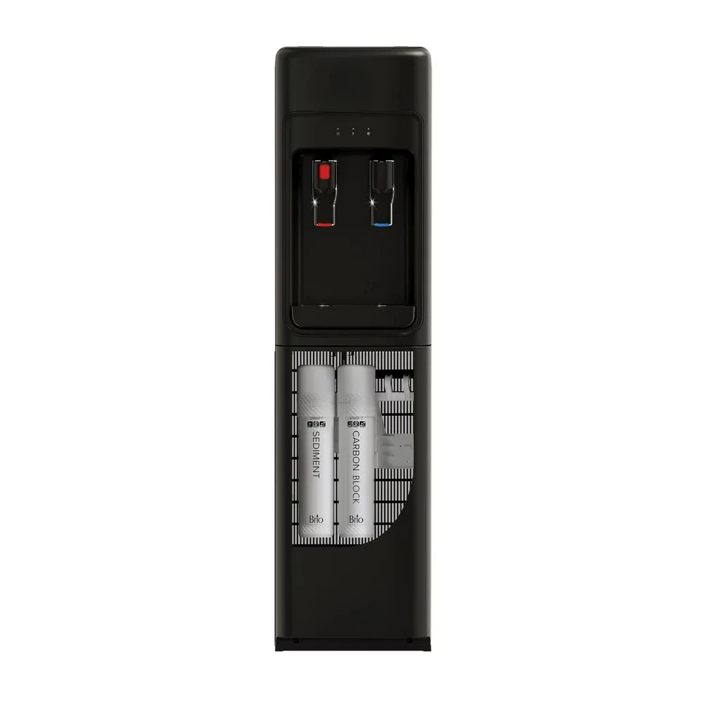 

2-Stage Filtration Water Dispenser Hot/Cold Cooler, Connects to your water