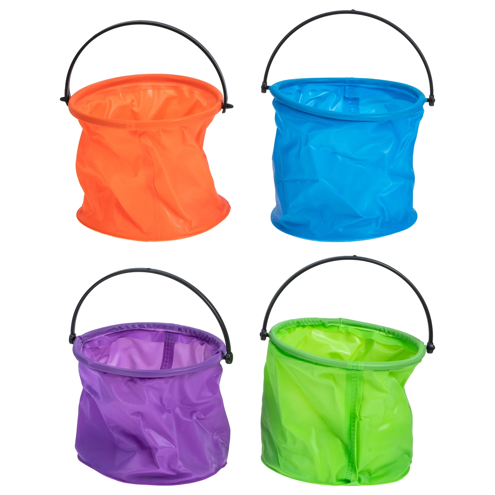 

4 шт., Детские Складные ведра из ПВХ