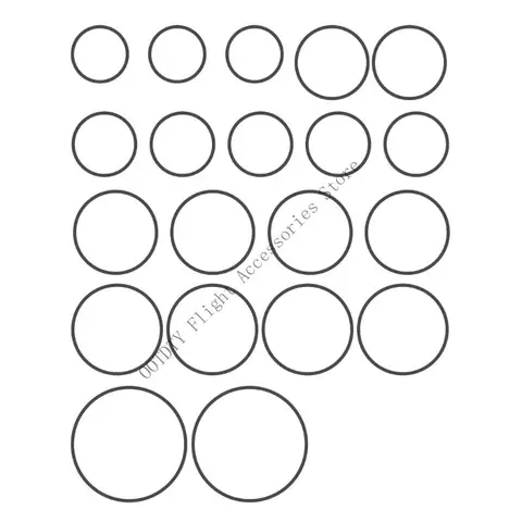 Резиновые ремни для кассетного магнитофона 20 шт