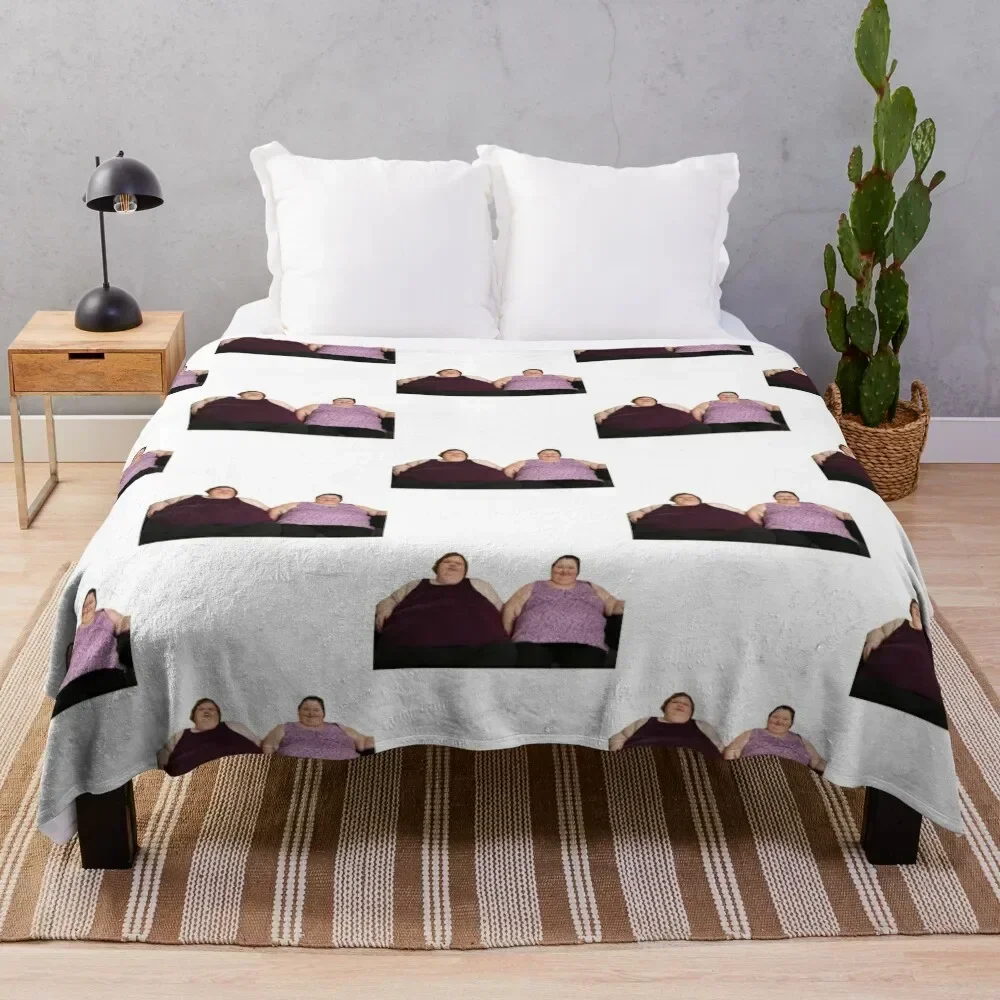 Одеяло Sisters Tammy and Amy 1000 фунтов идеи подарков на день Святого Валентина фланелевые