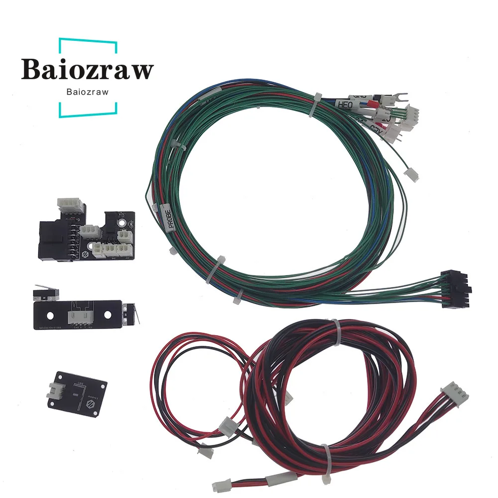 Baiozraw Voron Afterburner Impressora 3d Aranha Polvo Fio Eletrônico Fep Fiação Dureza Ferramenta Cabeça Pcb para Voron 2.4 Impressora 3d