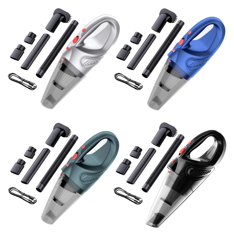 

Wireless Car Vacuum Cleaner Powerful Cyclone Suction Rechargeable Quick Charging