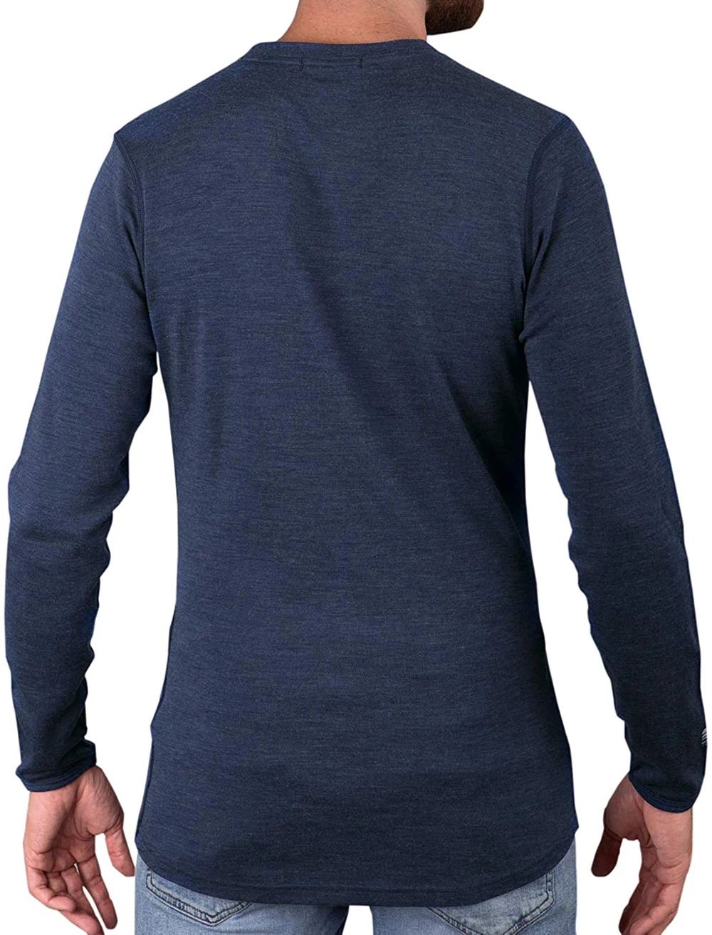 

Sleeve Top Wool Long Everyday Mens T-shirt Layer Merino Merino Thermal Midweight Baselayer Base Thermal 100% Wool Shirts