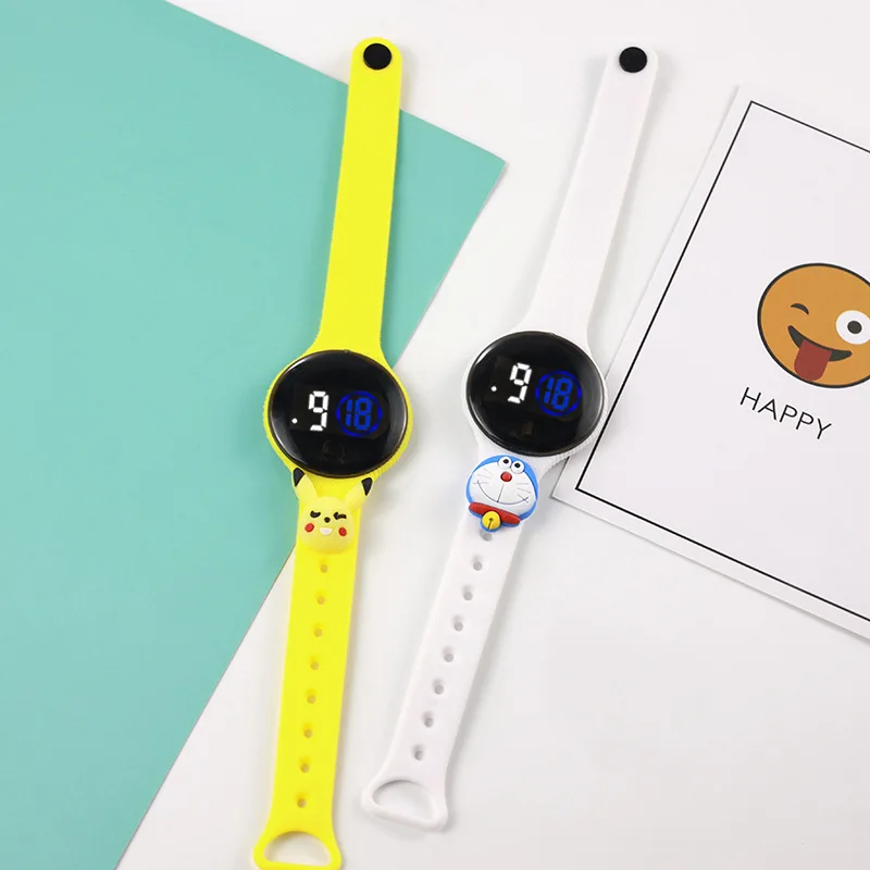 

New children's watch touch student led electronic watch fashion children's swimming waterproof watch kids watch For Girls Boys