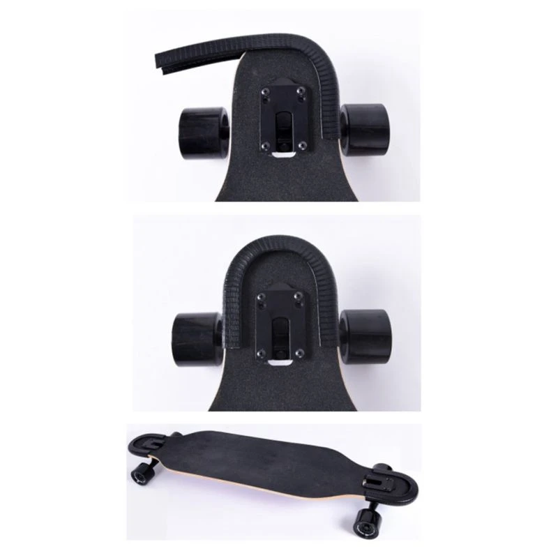 Двойной Наклонный скейтборд ребристая Противоударная полоса пластиковая рельсы