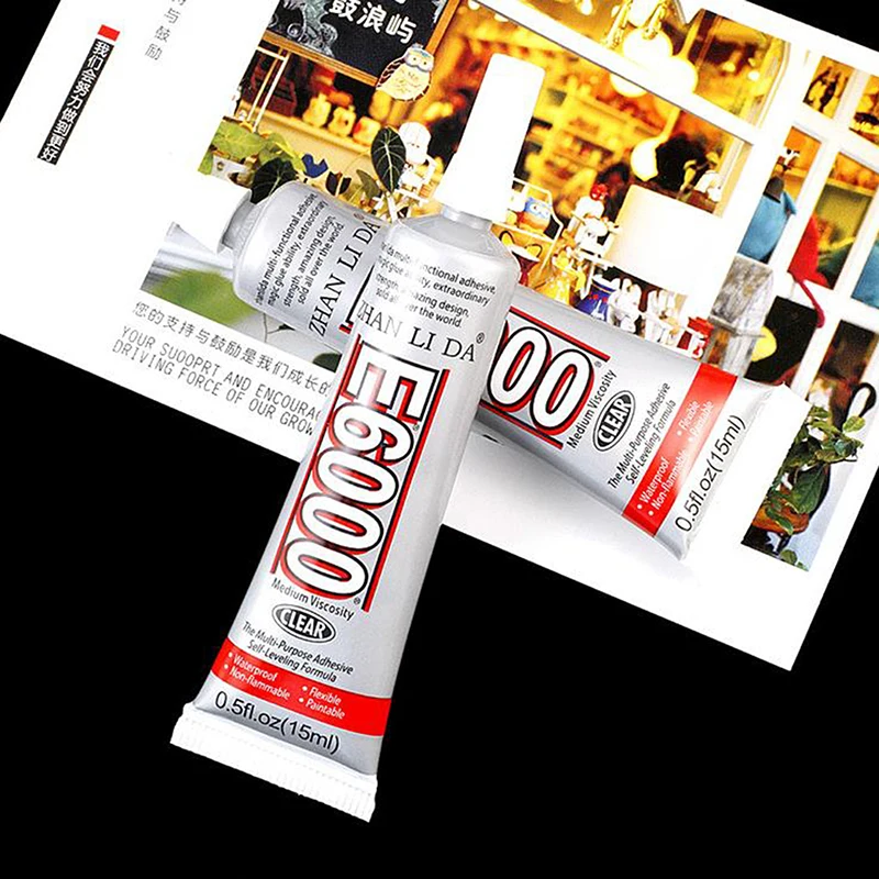 Клей для Стразы E6000 15 мл Кристалл инструмент рукоделия иглы эпоксидный клей