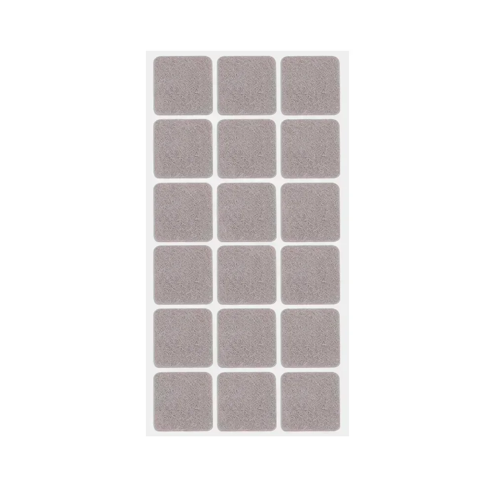 

18/720 шт. фетровые подушечки для ножек стула, круглые квадратные защитные накладки для пола, самоклеящиеся мебельные ножки стола, бампер, противоскользящий мебельный коврик