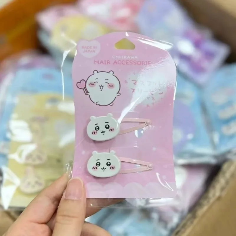 Милые заколки-зажимы Kawaii (10 шт.) из серии Chiikawas: креативные, изысканные, для челки, подарки на день рождения (art.: 3920dabaf6753) - 3920dabaf6753