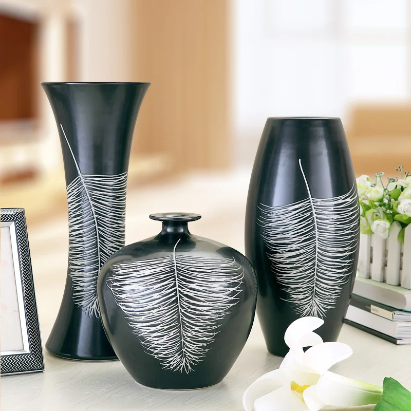 

Современная керамическая ваза для домашнего декора, аксессуары, креативные настольные украшения для гостиной, индивидуальные поделки