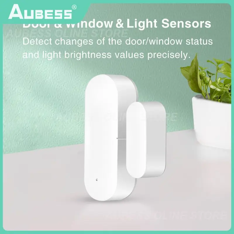 

Умный дом Tuya, умный дверной магнитный датчик, беспроводной Wi-Fi, Фотодатчик, 2 в 1, многофункциональный детектор сигнализации