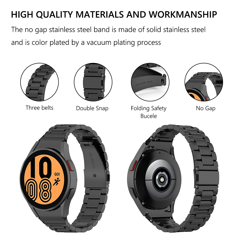 

Ремешок для часов 20 мм с инструментом для удаления, умный спортивный браслет, запасные части для Samsung Galaxy Watch 5, для Samsung Galaxy Watch 4