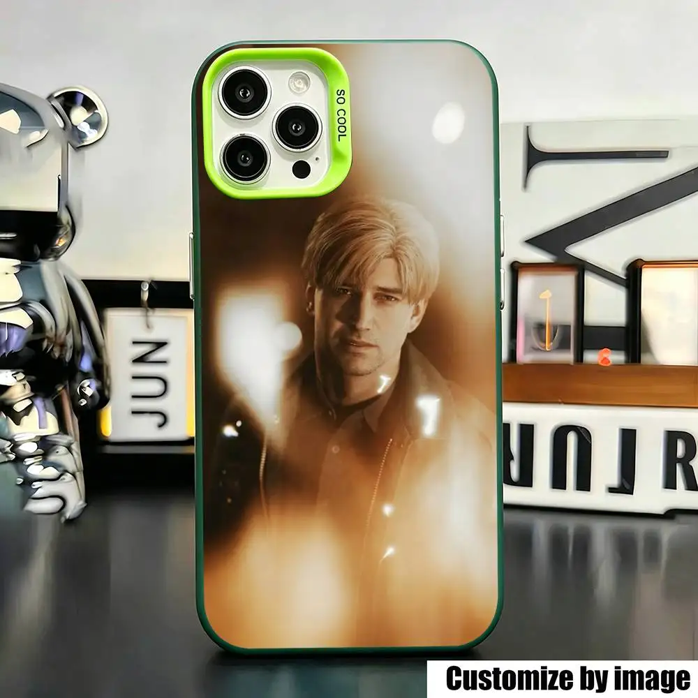 Фото Чехол для телефона Silent Hill James Sunderland Game для iPhone 17, 16, 15, 14, 13, 12, 11 Plus, Pro Max, XS, цветной серебристый чехол-футляр №3