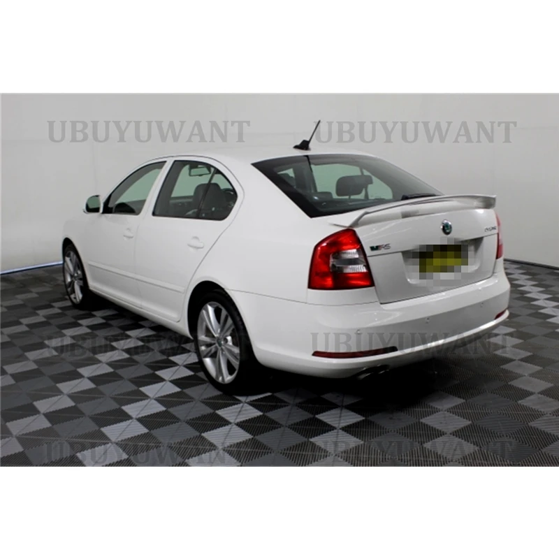 Фото Спойлер для Skoda Octavia, стиль RS, 2008, 2009, 2010, 2011, 2012, высококачественный задний спойлер из АБС-пластика для автомобильного заднего крыла грунтовог... №5