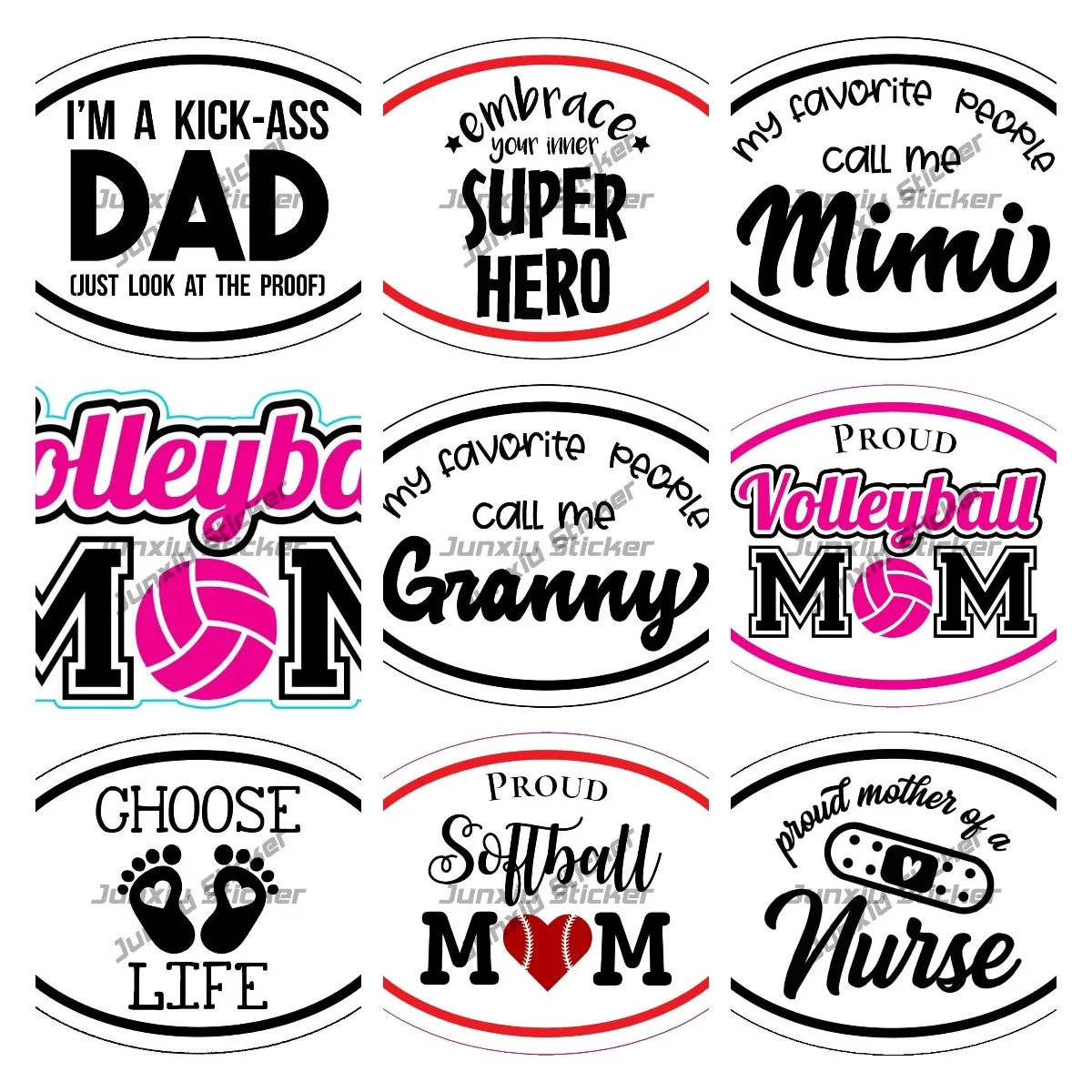 Вырезанная вручную виниловая наклейка